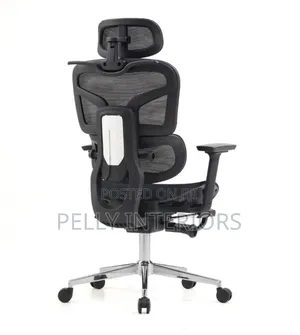 Executive Office Chair With Headrest and Footrest