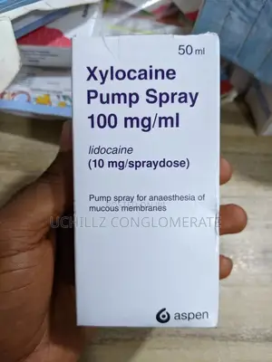 Lidocaine Spray