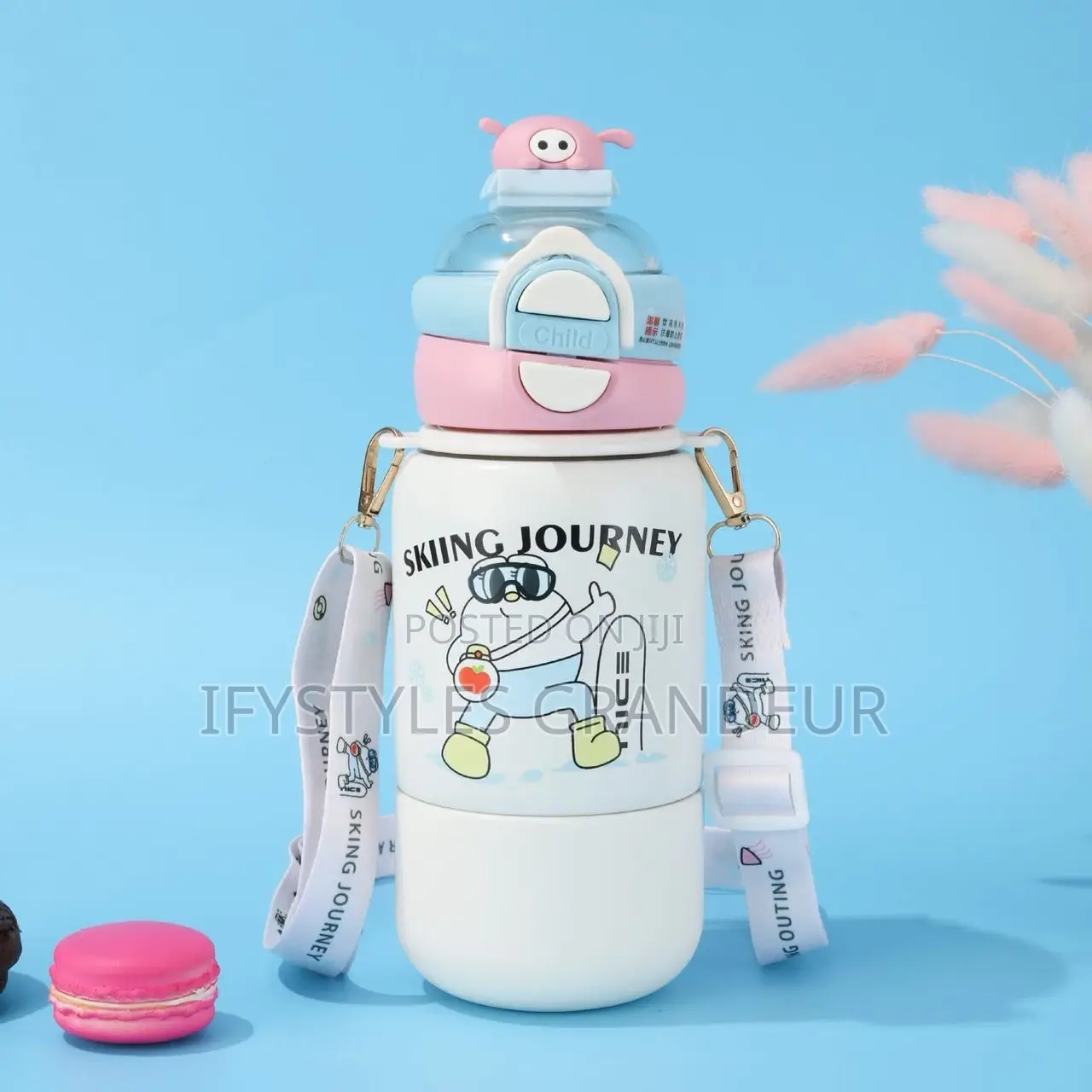 Double Mouth 3 Way Bottle