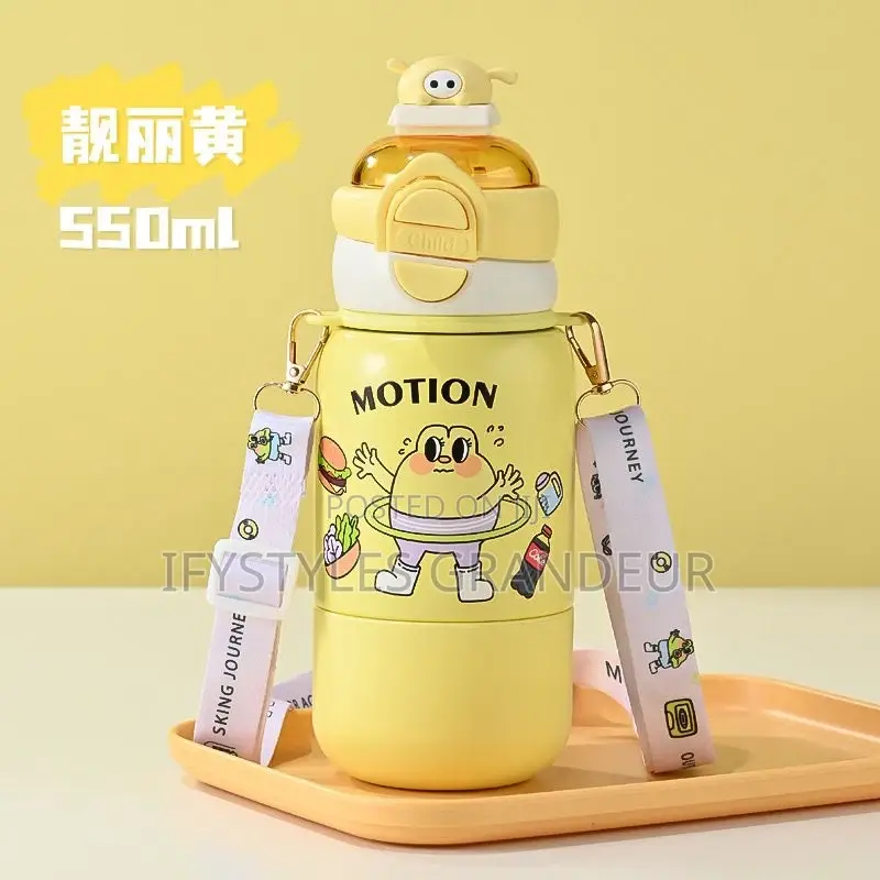 Double Mouth 3 Way Bottle