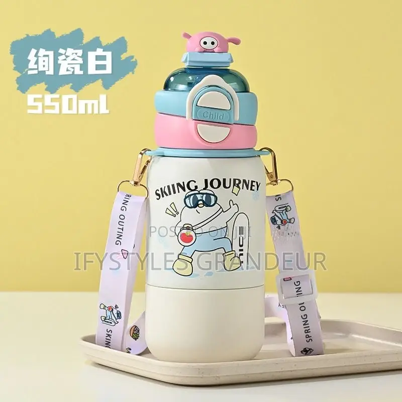 Double Mouth 3 Way Bottle