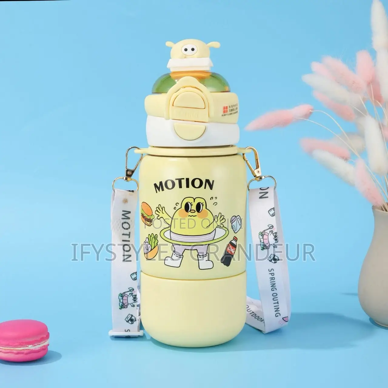 Double Mouth 3 Way Bottle