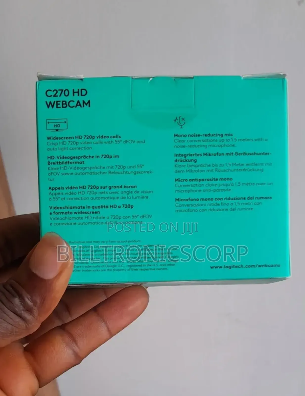 Logitech C270 Hd Webcam