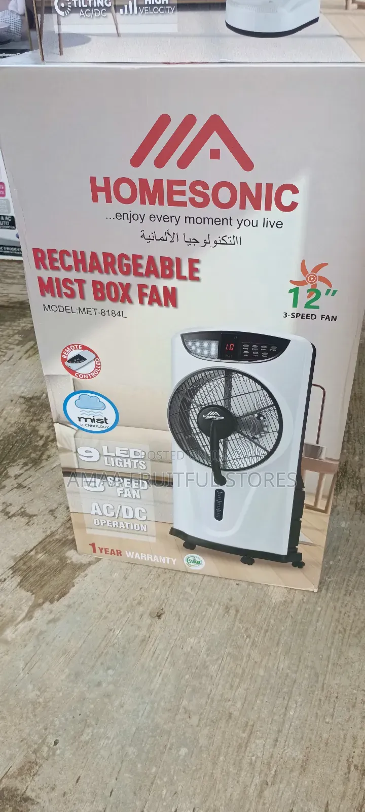 Homesonic Mix Box Fan