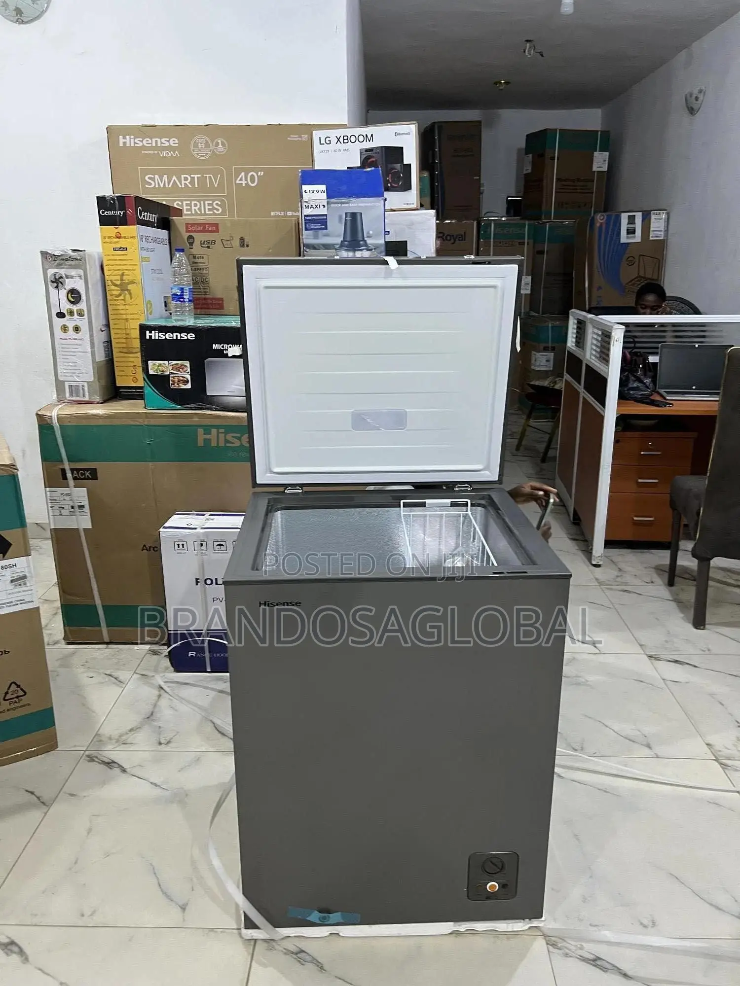 New Hisense 142l Freezer – Fast Freeze Technology