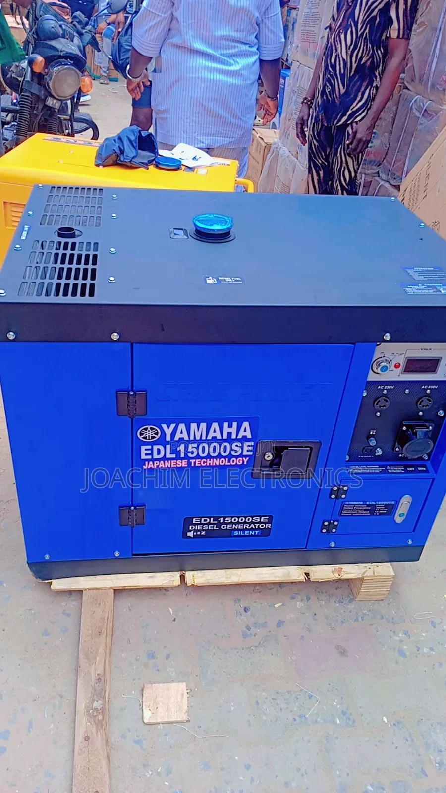 Original Yamaha Sound Proof 10.5 Kva Generator