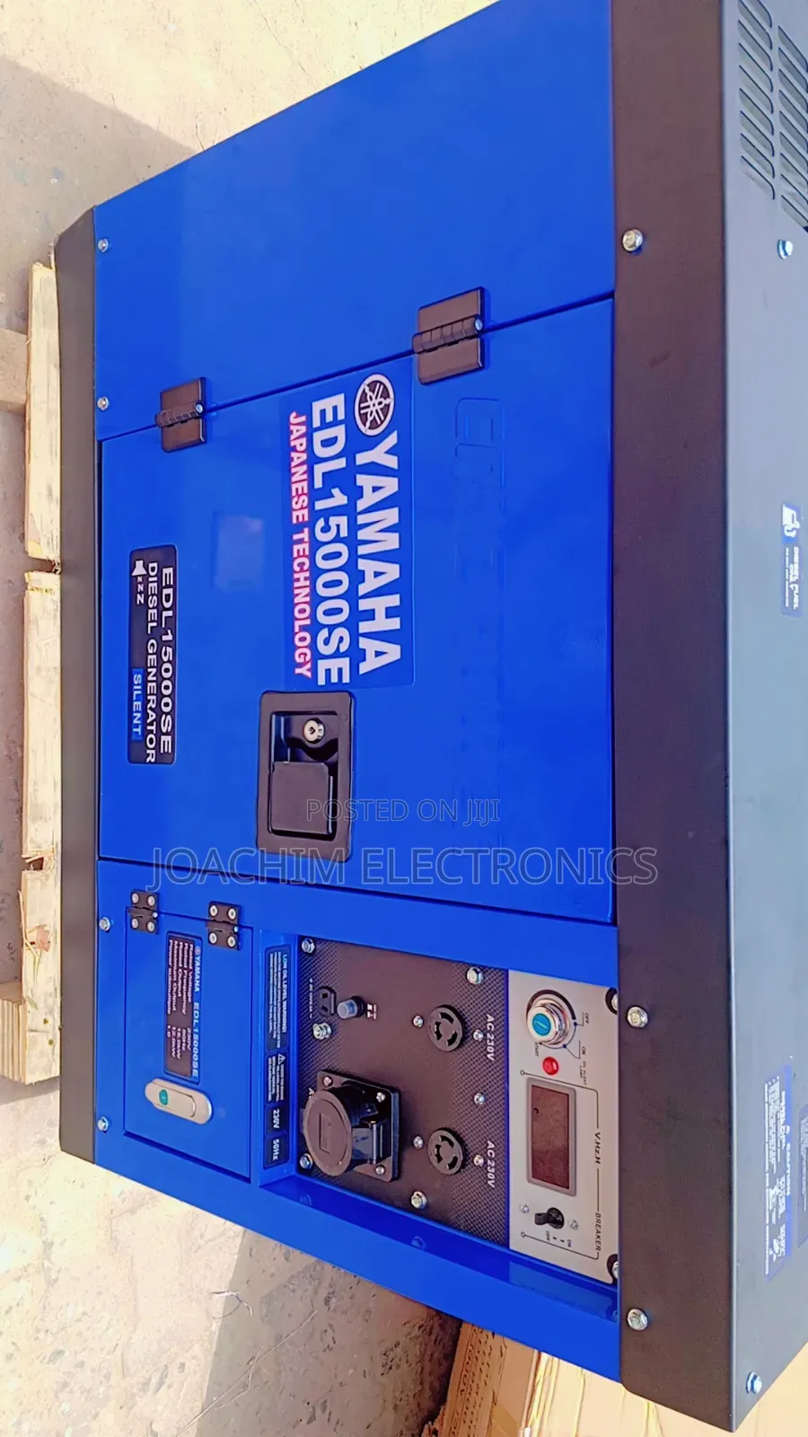 Original Yamaha Sound Proof 10.5 Kva Generator