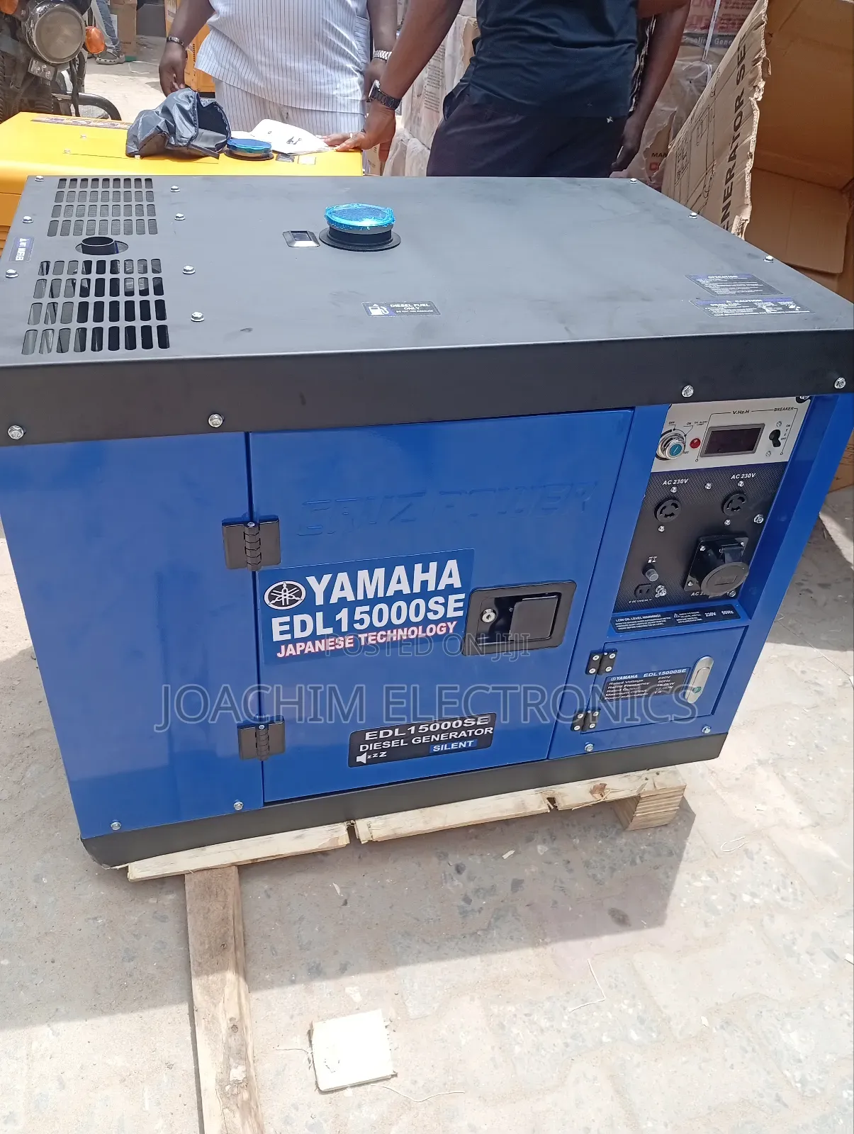 Original Yamaha Sound Proof 10.5 Kva Generator