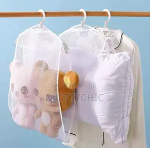 Windproof Clothes Drying Net Balcony Pillow