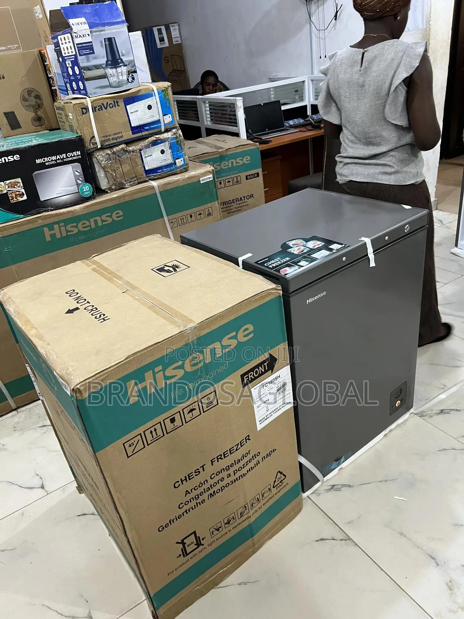 Hisense Chest Freezer – 142l Capacity, Great Value