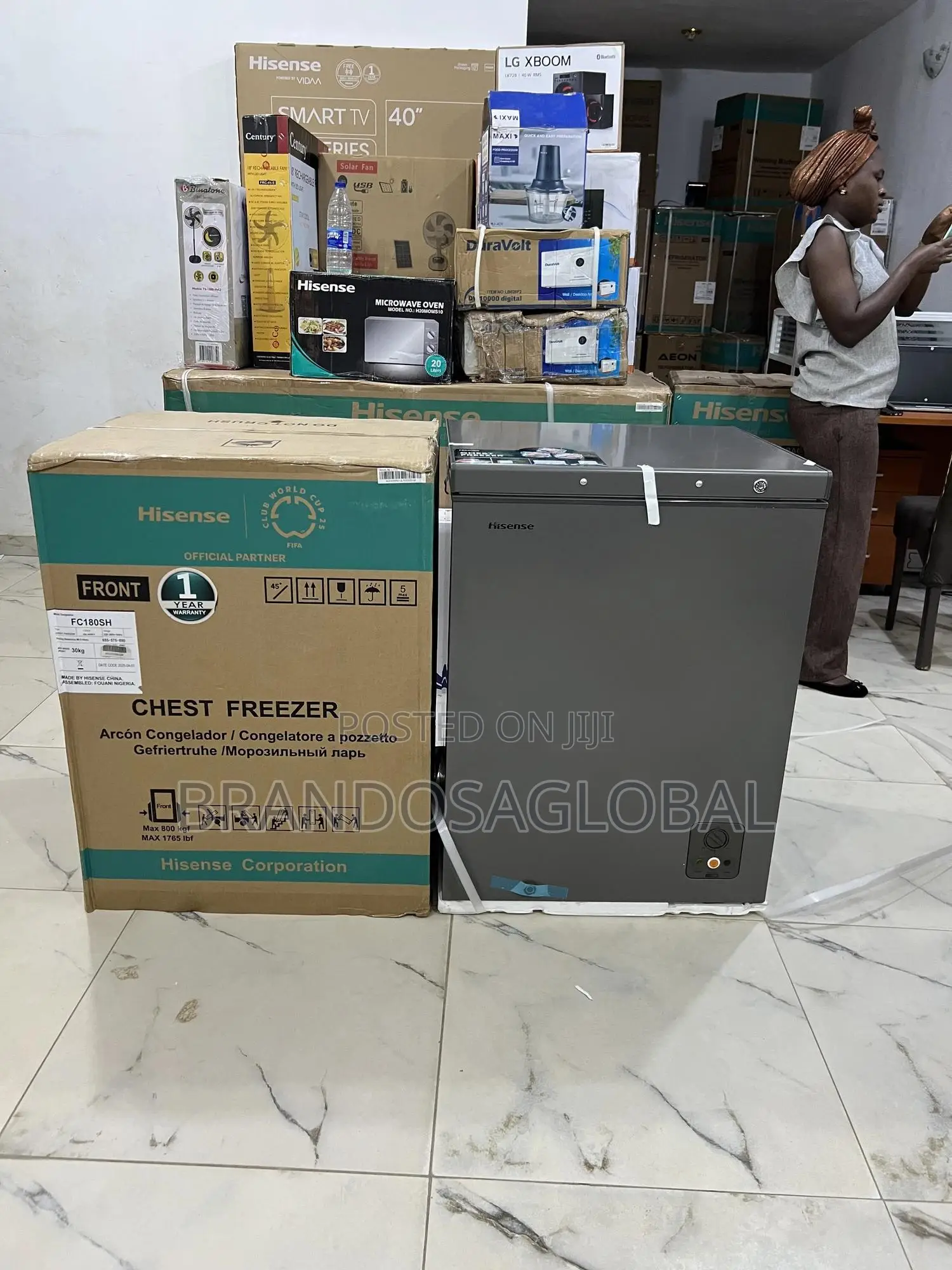 Hisense Chest Freezer 142l – Quiet and Efficient