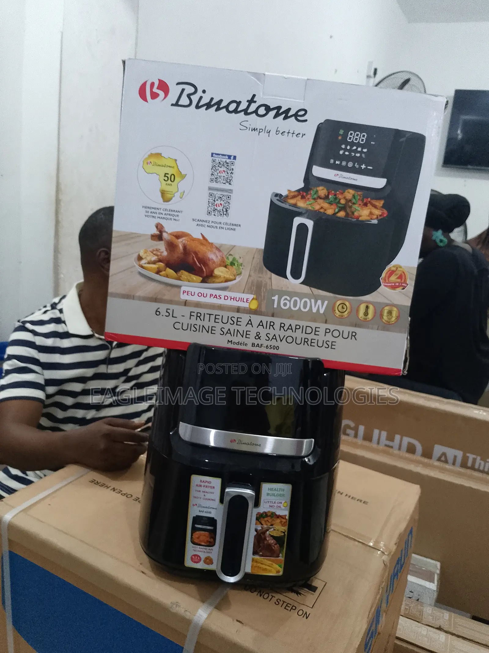 Quick Setup Binatone Baf 6500 Air Fryer