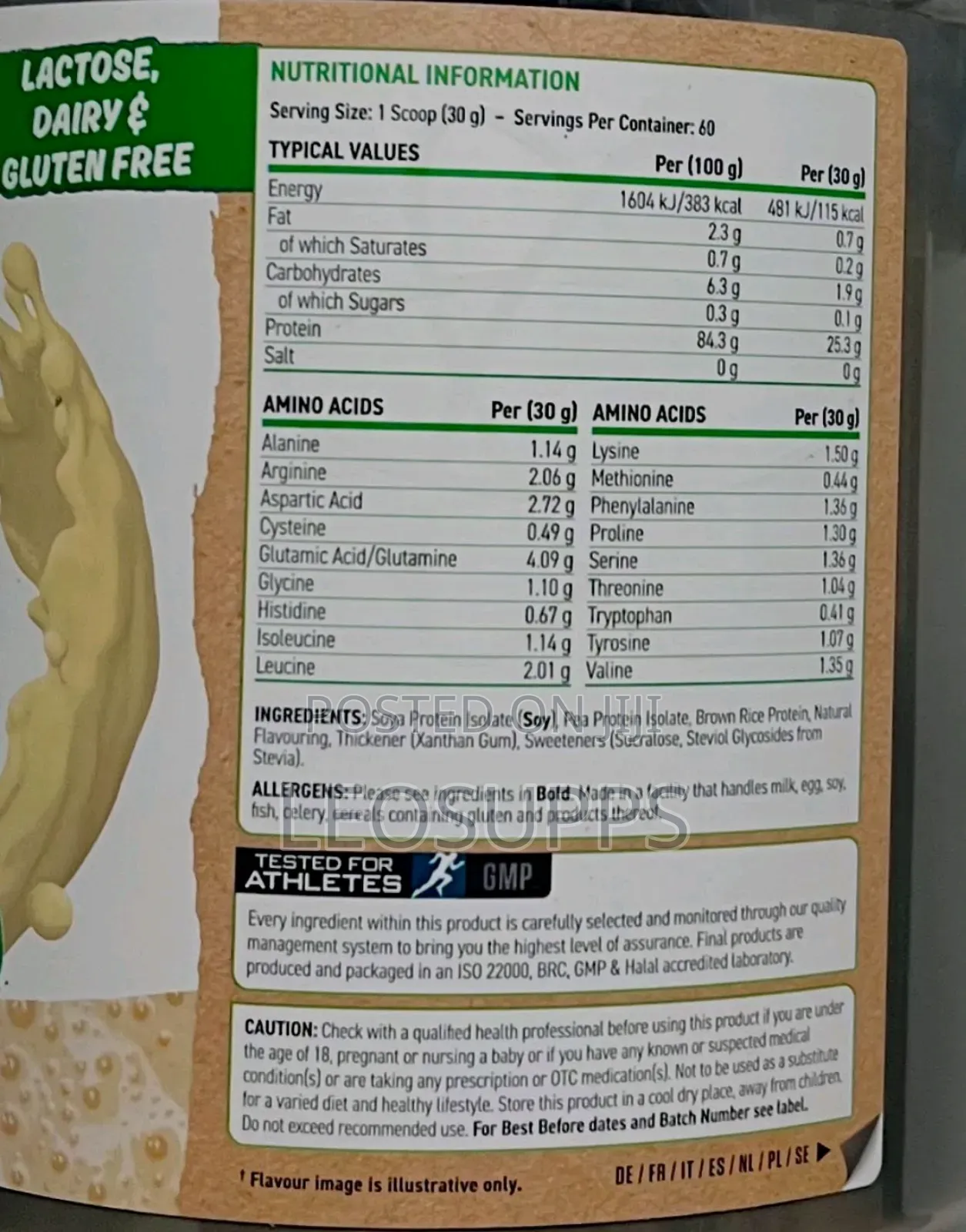 Applied Nutrition Plant Protein 60servings