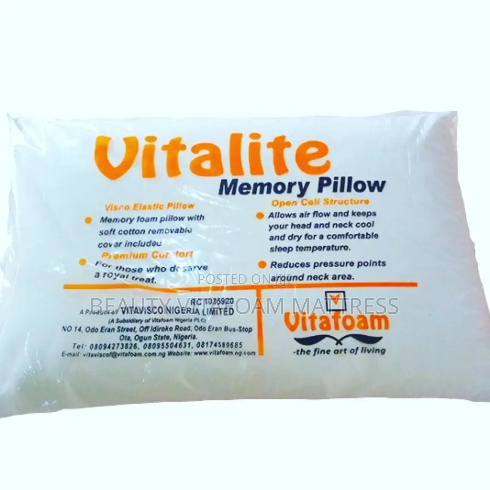 Vitalite ( Memory Pillow )