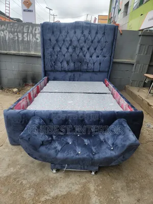 Standard Queen Size Upholstery Bed.