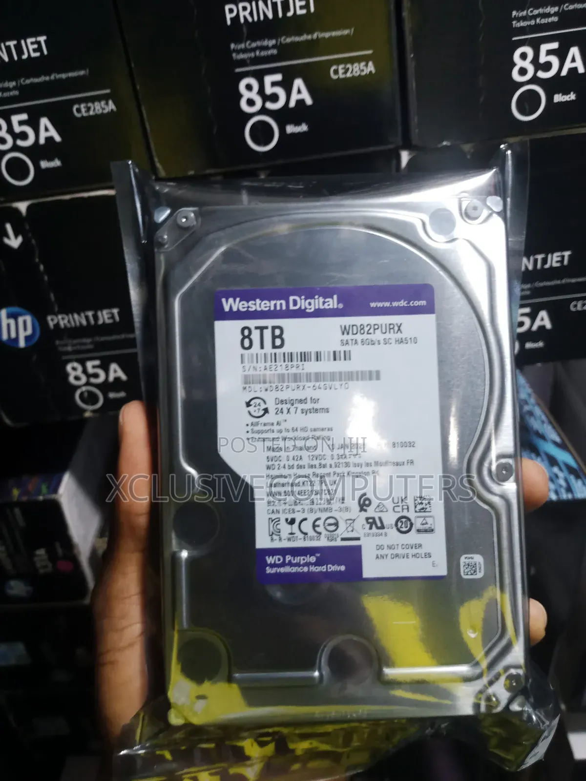 Western Digital Hard Disk Drive 8tb
