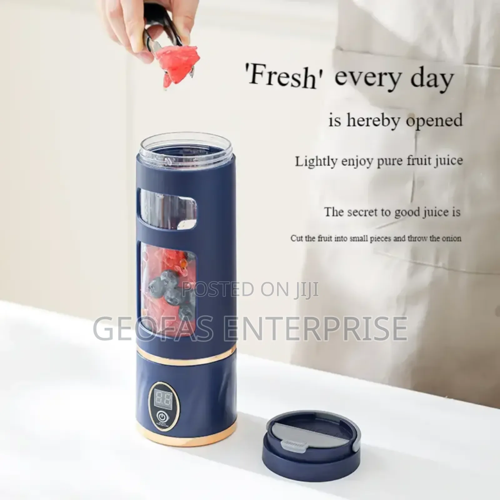Rechargeable Multi-Functional Portable Fruit Juicer Blender