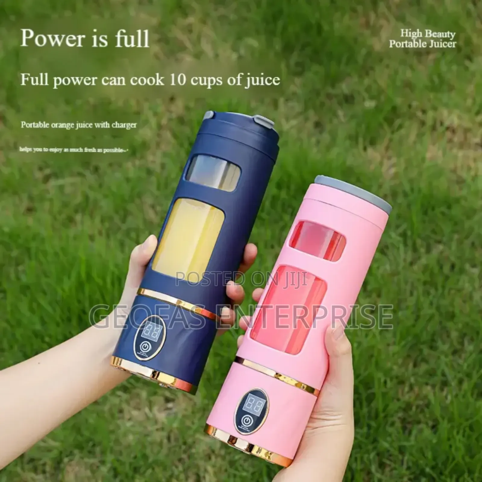 Rechargeable Multi-Functional Portable Fruit Juicer Blender