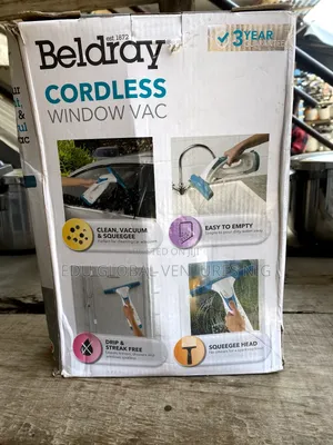 Beldray Cordless Window Vacuum Cleaner