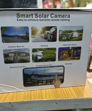 Dual Lens Solar Camera V380