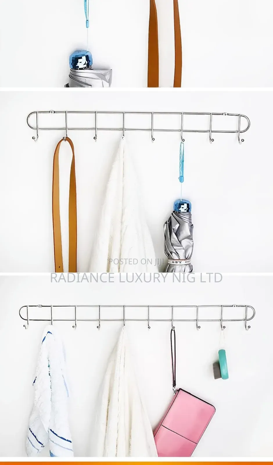 10 Hooks Wall Hanger