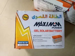 Maximum Power Gel Battery 130ah