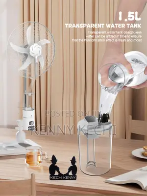 18-Inch Portable Ac/Dc Water Cooling Mist Fan
