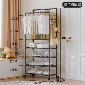 3 Layers Multifunctional Cloth Rack