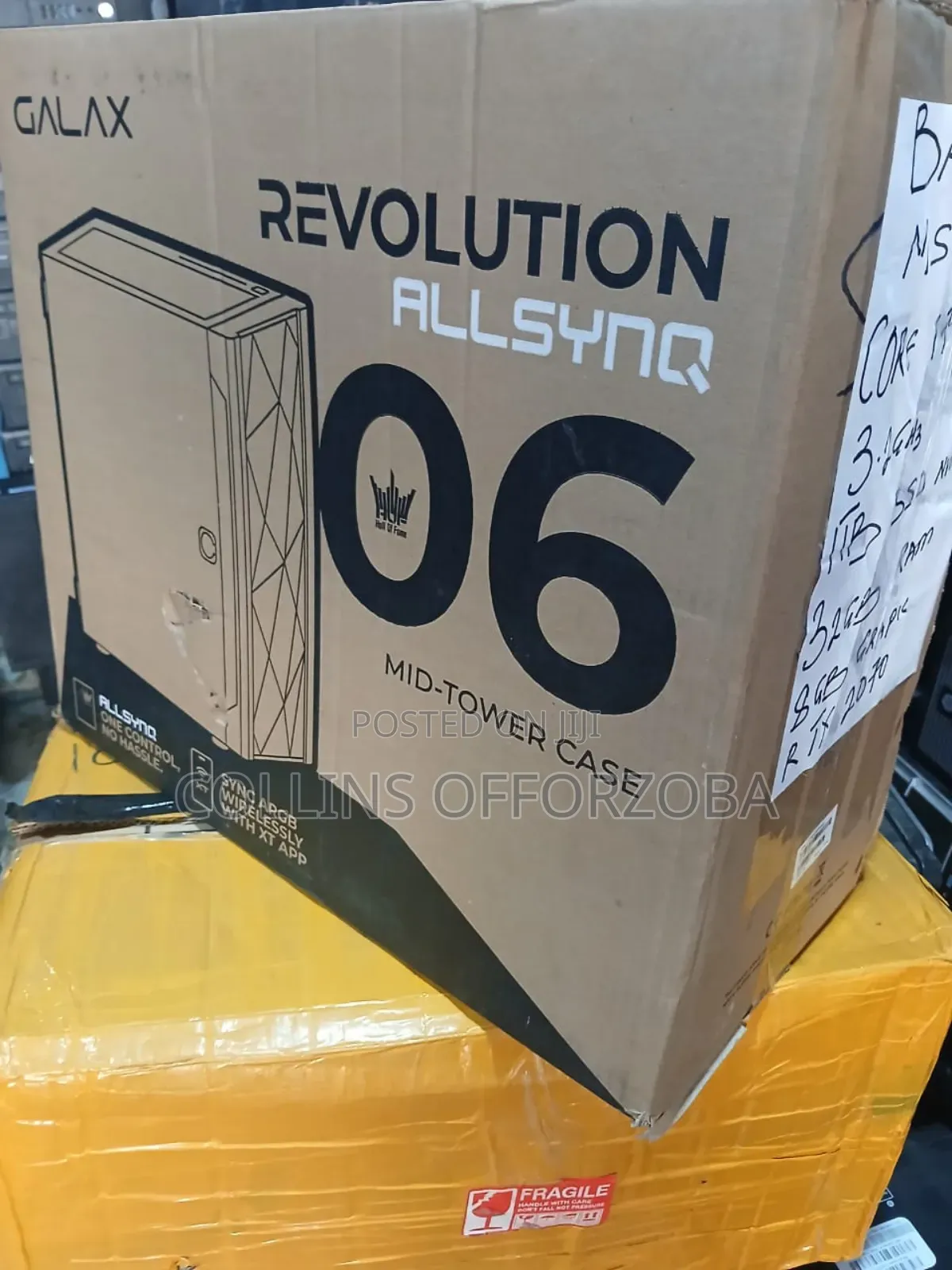 New Desktop Computer MSI Aegis 3 32GB Intel Core I7 SSD 1T
