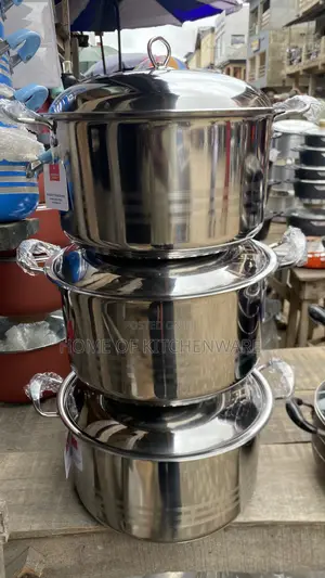 3 PCS Stainless Induction Pot