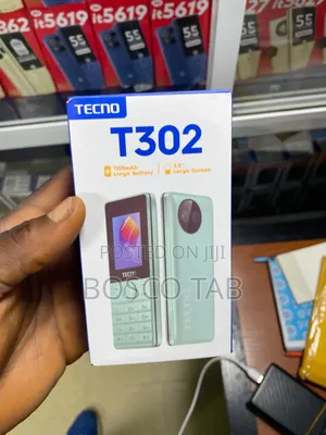 New Tecno T301 Black
