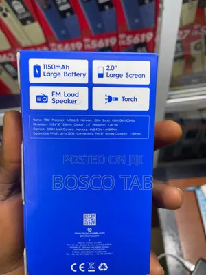 New Tecno T301 Black