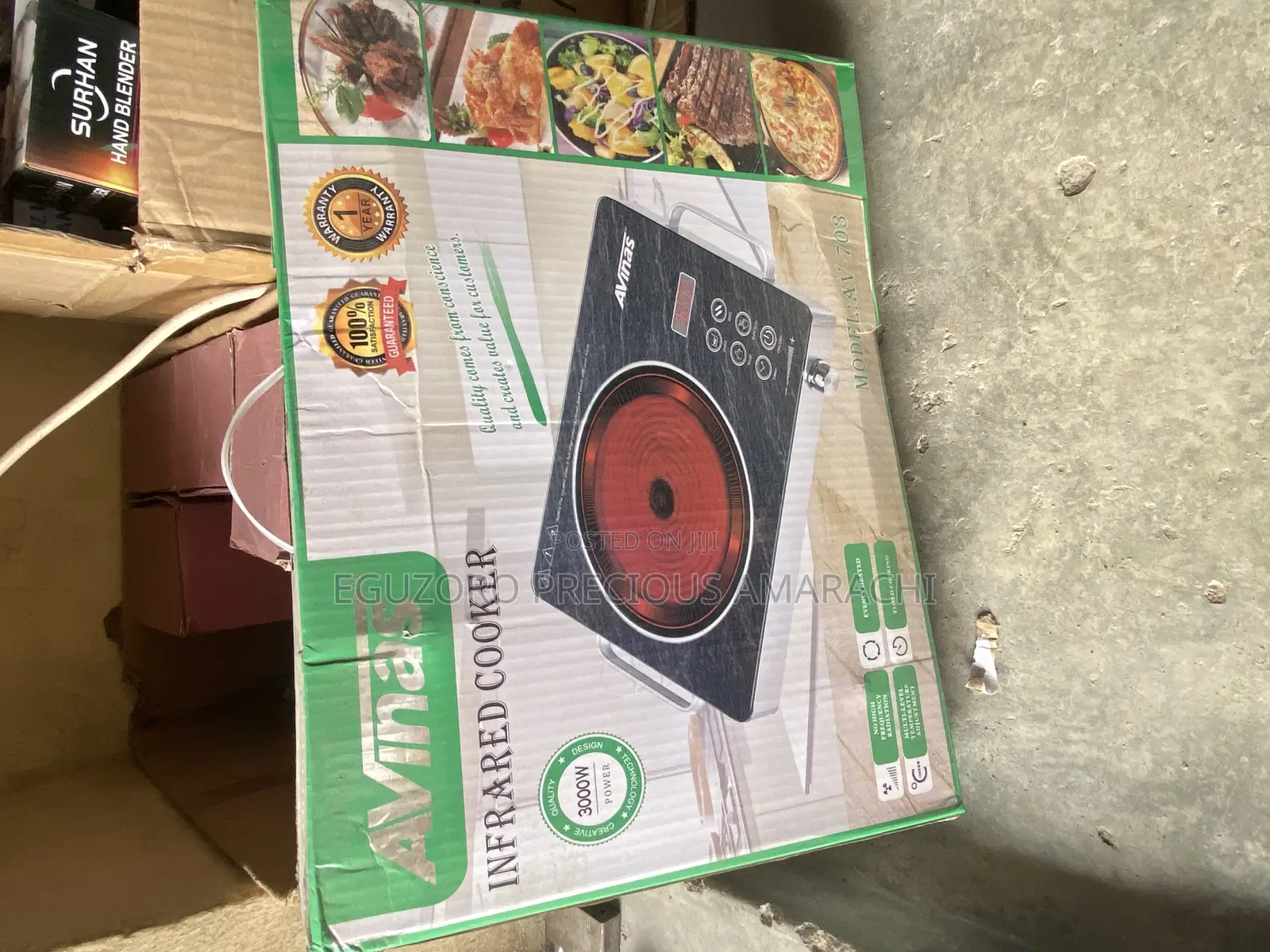 Avinas Multi-Function Electric Induction Infrared Cooker
