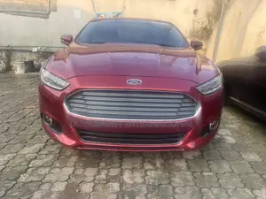 Ford Fusion Titanium 4dr Sedan AWD w/EcoBoost (2.0L 4cyl Turbo 6A) 2014 Red
