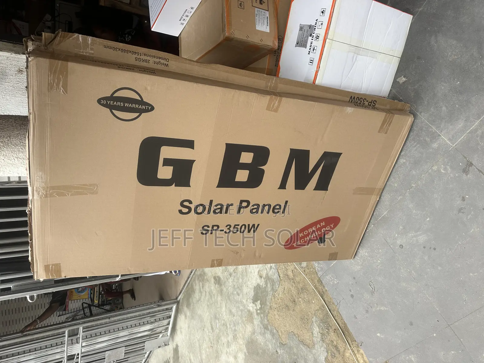 350 Watts GBM Solar Panel Mono