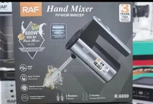 Raf Stainless Hand Mixer