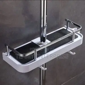 Bathroom Shower Rack Organizer - Mounted on Pole