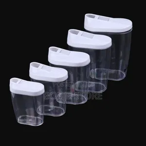10-Piece Container Set With Easy Pour Lids