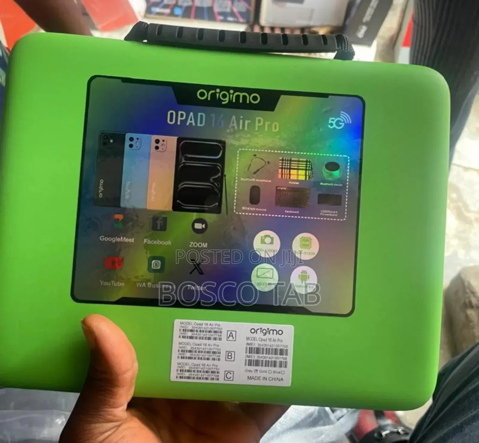 New Origimo Opad 16 Air Pro 512 GB Blue