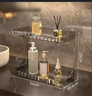 Aclyric 2 Layer Multipurpose Cosmetic Shelf