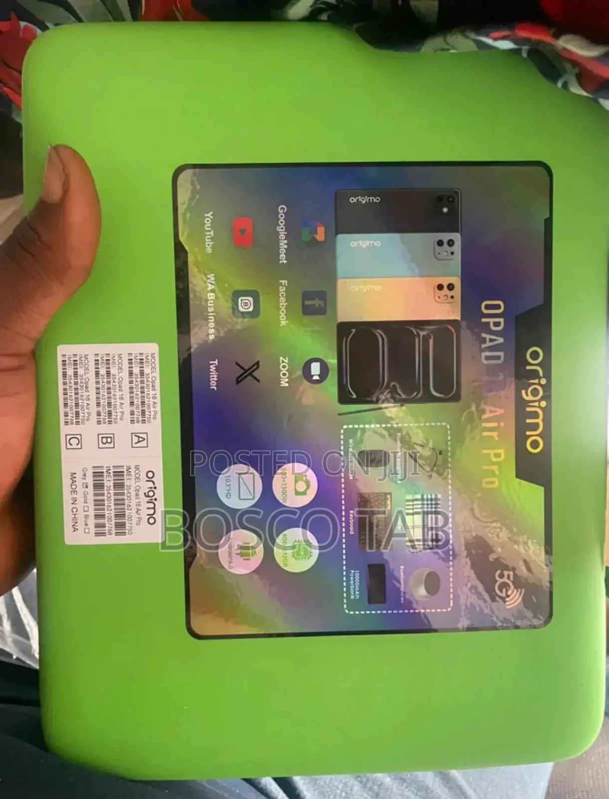 New Origimo Opad 16 Air Pro 512 GB Blue