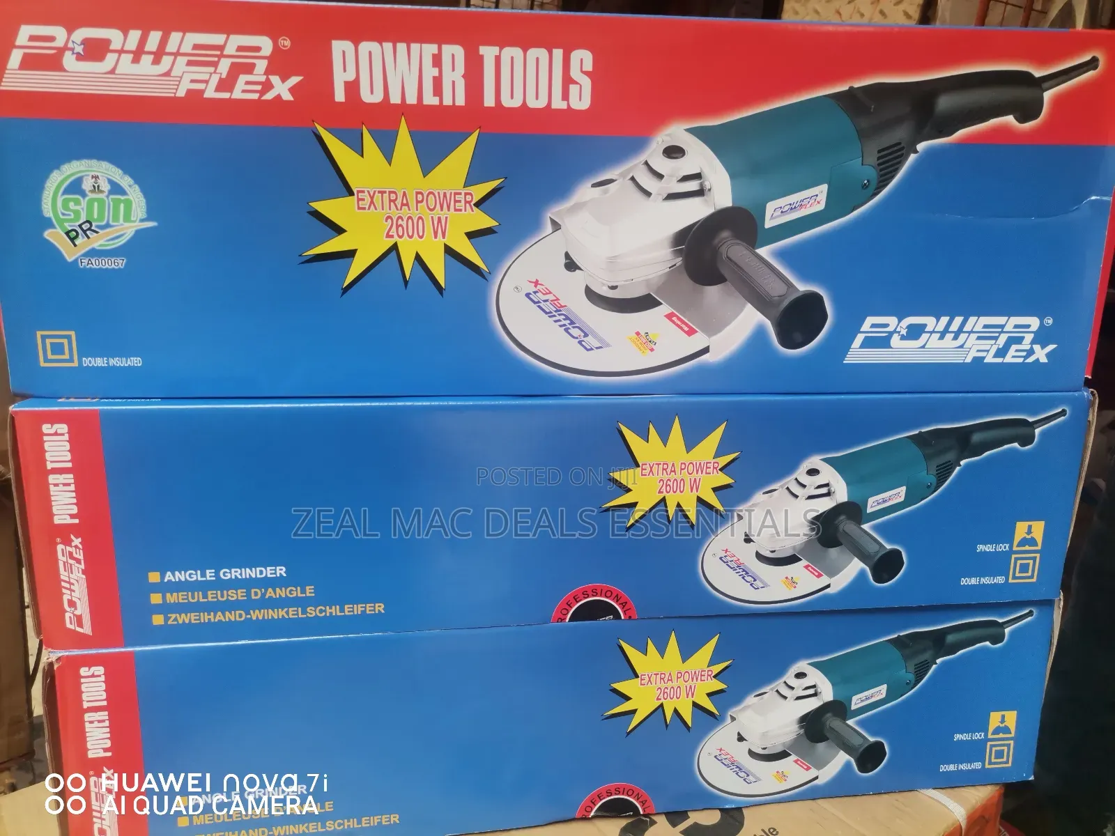 Powerflex Angle Grinder