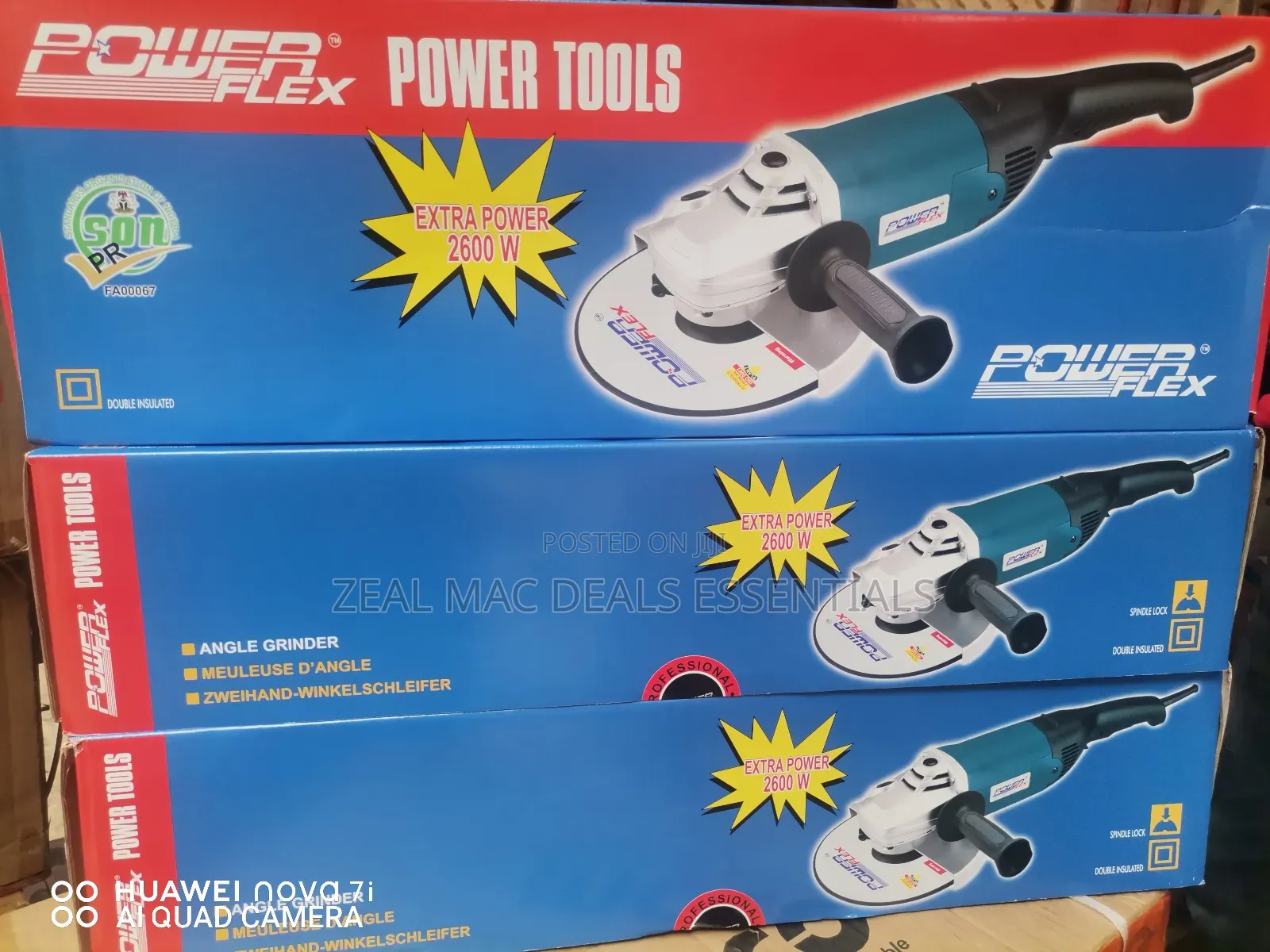 Powerflex Angle Grinder