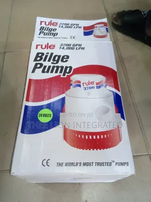 Bilge Pump (24-Volt, Non-Automatic Submersible Electric Pump)