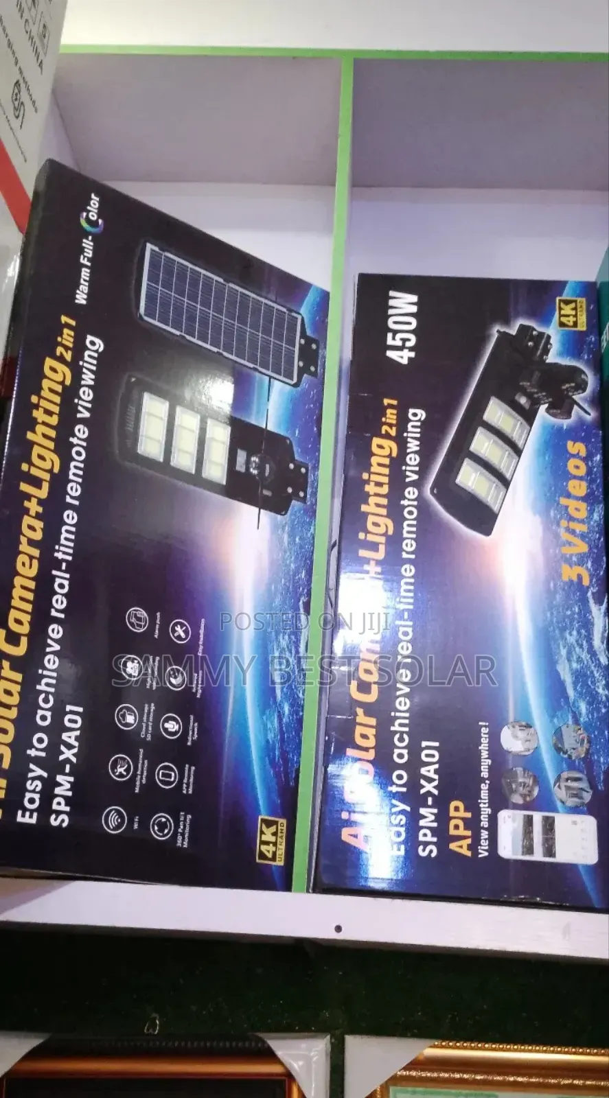 450 Watts Ai 2 in Solar Camera Lighting Available