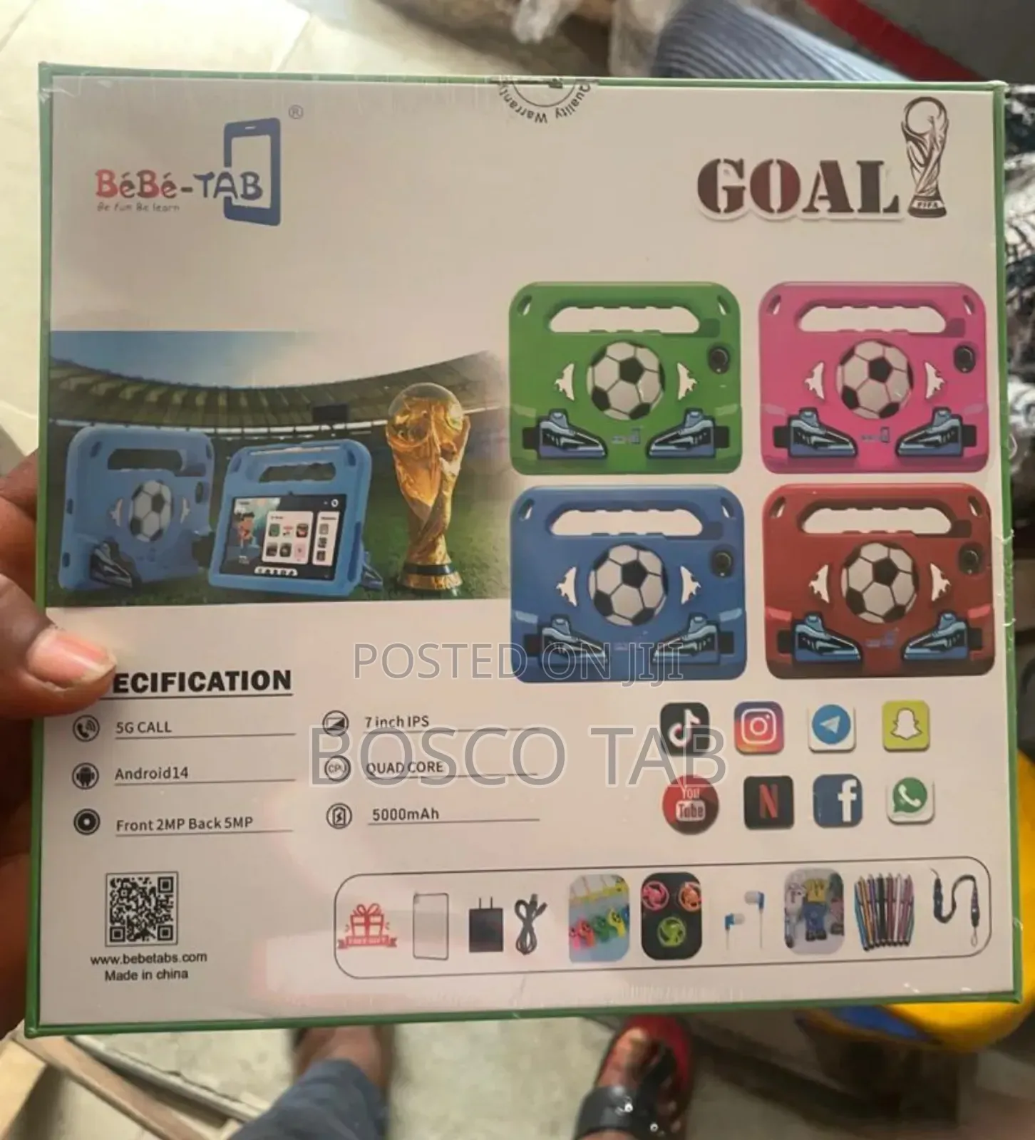 New Bebe Goal 256 GB Blue