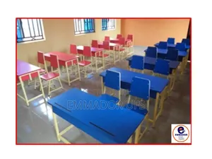 Colourful Desk and Chair for Primary School