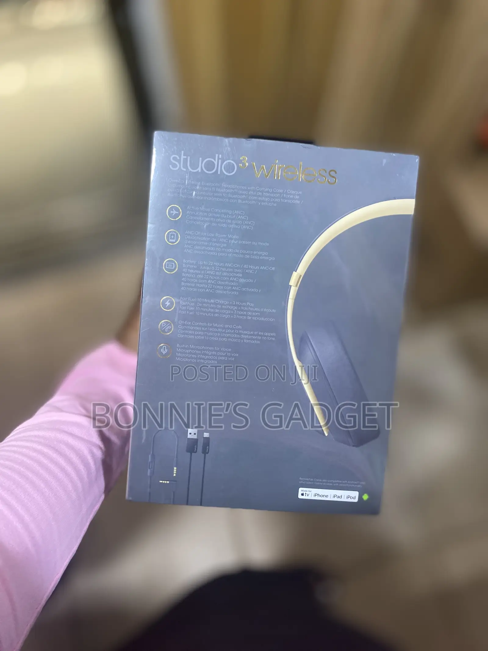 Studio3 Wireless Over-Ear Headphones.