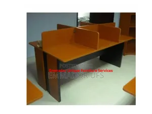 Durable Library Table for 6 Students