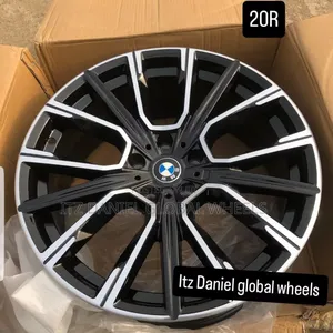 20 Inch Rim BMW Black and Stainless